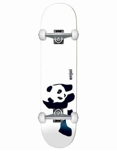 Enjoi Whitey Panda Complete Skateboard - 8" brillant des détails fins