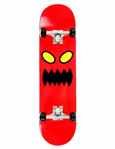 Toy Machine Monster Face Complete Skateboard - 8" les ligaments