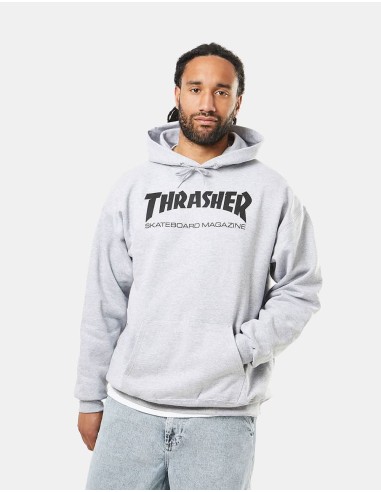 Thrasher Skate Mag Pullover Hoodie - Heather Grey acheter en ligne