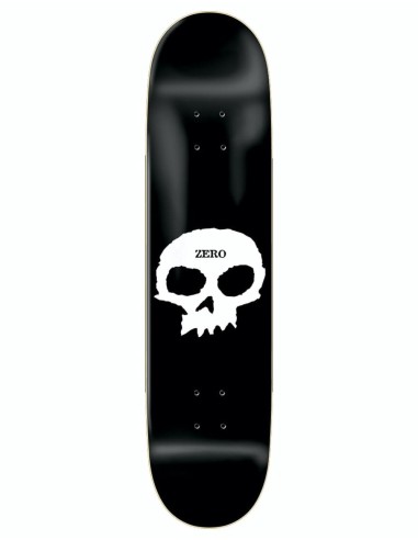 Zero Single Skull Skateboard Deck - 7.75" soldes