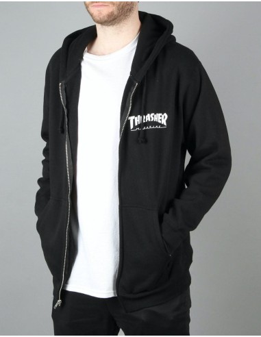 Thrasher Skate Mag Zip Hoodie - Black 2 - 3 jours ouvrés.