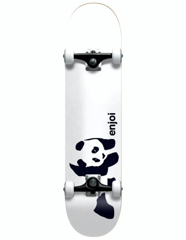 Enjoi Whitey Panda Mid Complete Skateboard - 7.3" la chaussure