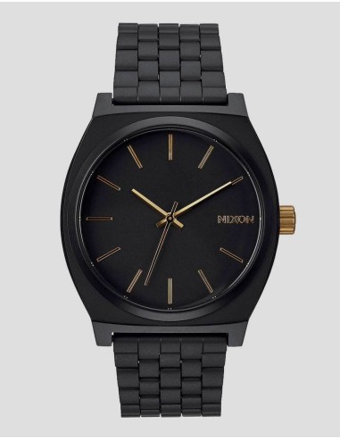 Nixon Time Teller Watch - Matte Black/Gold de technologie