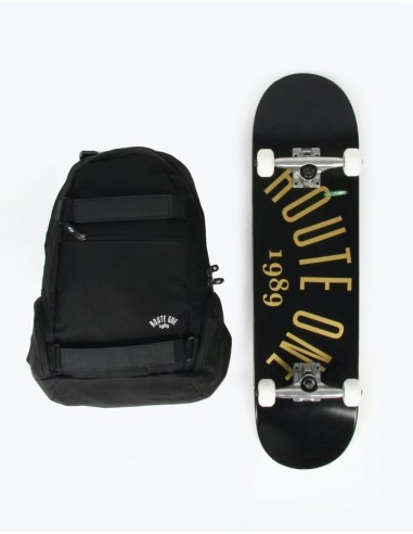 Route One Arch Logo Complete Skateboard Gift Pack - 8.25" (Mellow Concave) livraison et retour toujours gratuits