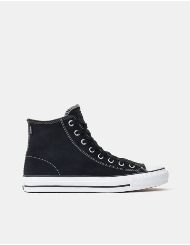 Converse CTAS Pro Hi Skate Shoes - Black/Black/White les ctes