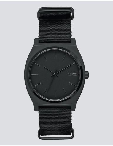 Nixon Time Teller Nato Watch - All Matte Black outlet