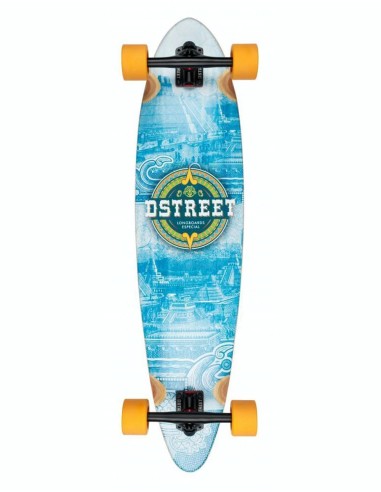 D Street Bamboo Mayan Longboard - 36" x 8.75" l'évolution des habitudes 