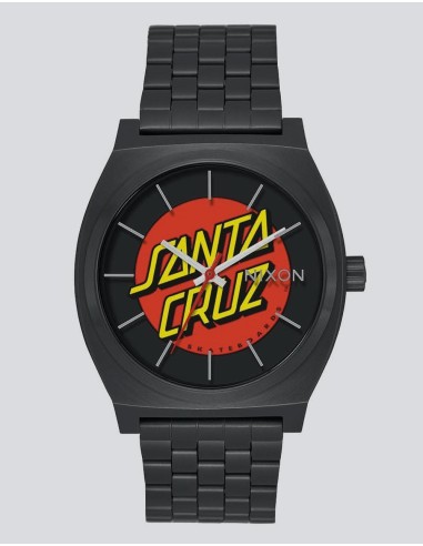 Nixon x Santa Cruz Time Teller Watch - Black/Santa Cruz destockage