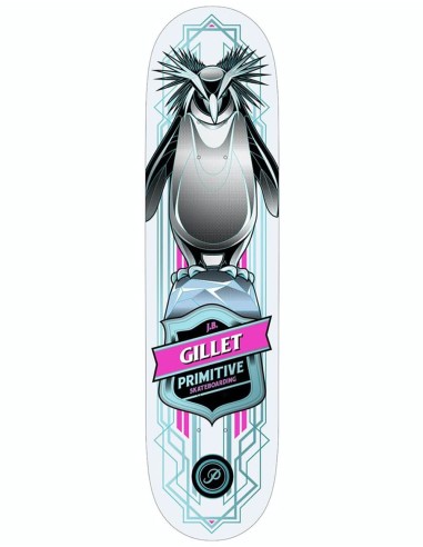 Primitive Gillet Penguin Skateboard Deck - 8" france