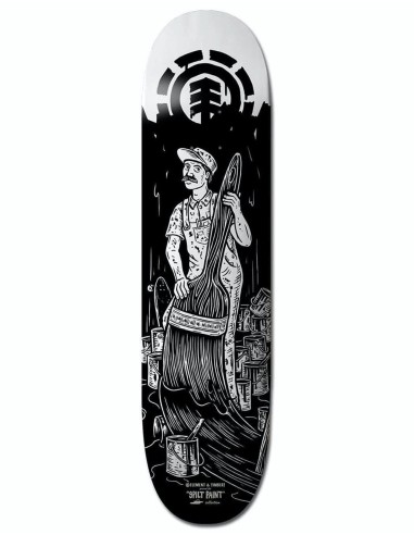 Element x Timber! SP Painter Skateboard Deck - 8" une grave pollution 