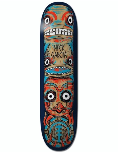 Element x Fos Garcia Totem Skateboard Deck - 8" france