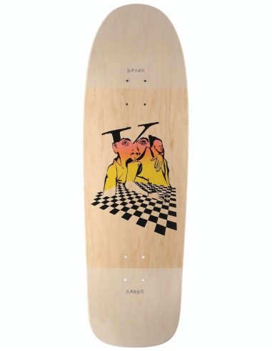 Baker Kader Mind Bends Skateboard Deck - 9.6" Les magasins à Paris