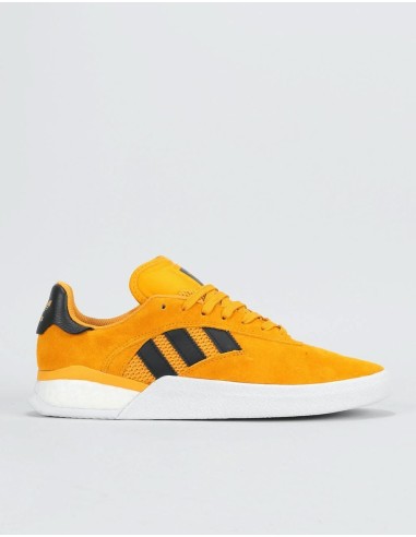 adidas 3ST.004 Skate Shoes - Tactile Yellow/Core Black/Gold Metallic la livraison gratuite