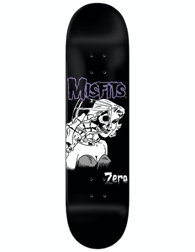 Zero x Misfits Die Die Skateboard Deck - 8.25" 2023