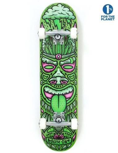 Route One Tiki Complete Skateboard - 7.75" Le MVP de beaucoup