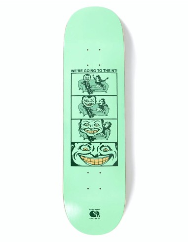 Pass Port x Carhartt WIP We're Going Skateboard Deck - 8.5" Amélioration de cerveau avec