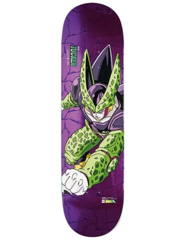 Primitive x Dragon Ball Z Tucker Cell Skateboard Deck - 8" l'évolution des habitudes 