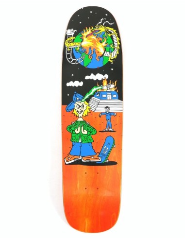 Polar Rozenberg Police Station Skateboard Deck - P9 Shape 8.625" shop