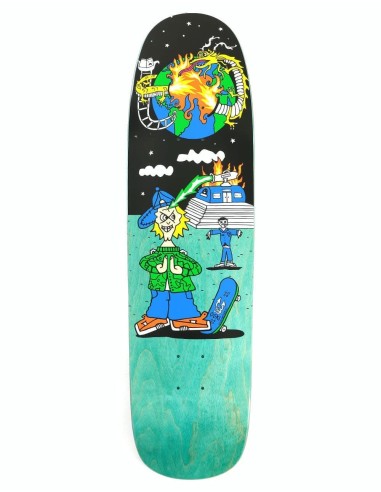 Polar Rozenberg Police Station Skateboard Deck - P9 Shape 8.625" livraison gratuite