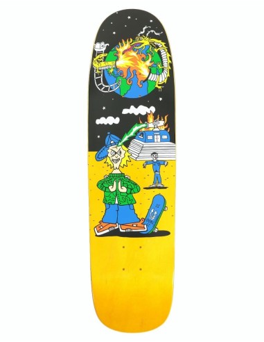 Polar Rozenberg Police Station Skateboard Deck - P9 Shape 8.625" sélection de produits