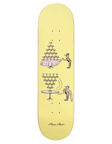 Pass Port Waterfall 'Champers' Skateboard Deck - 8.25" de pas cher