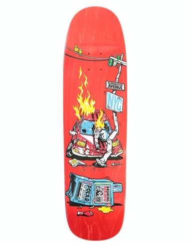 Polar Herrington Crash Skateboard Deck - P9 Shape 8.625" de la marque