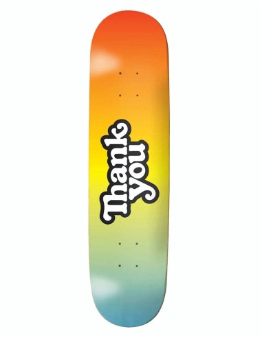 Thank You Logo Skateboard Deck - 8.25" plus qu'un jeu 