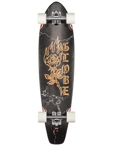 Globe The All-Time Longboard - 35.875" x 9" brillant des détails fins