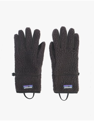 Patagonia Retro Pile Gloves - Black de technologie