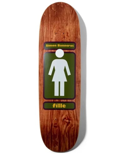 Girl Bannerot '93 Til 'COUCH' Skateboard Deck - 9.25" le des métaux précieux