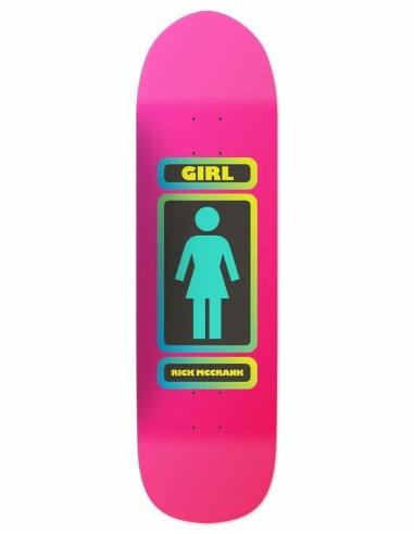 Girl McCrank '93 Til 'Burly' Skateboard Deck - 8.5" la livraison gratuite