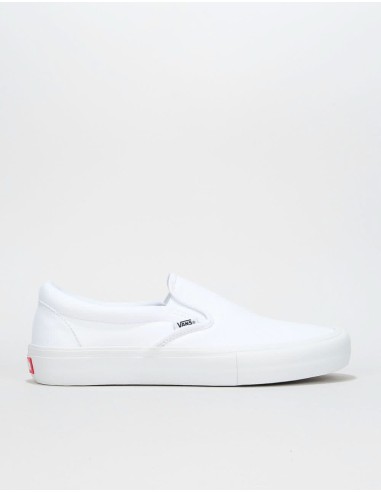 Vans Slip-On Pro Skate Shoes - White/White 2 - 3 jours ouvrés.