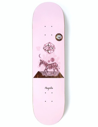 Magenta Fox Perceptions Skateboard Deck - 8.5" 50% de réduction en Octobre 2024