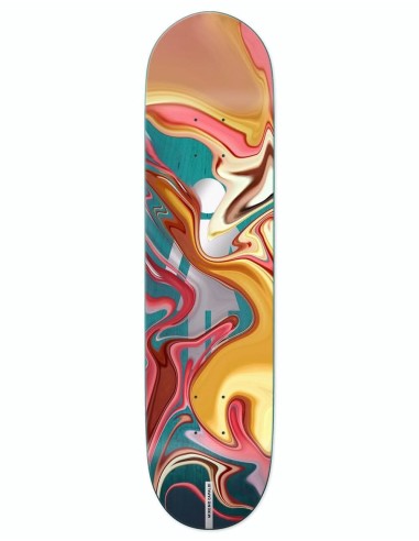 Girl Mike Mo Oil Slick Skateboard Deck - 8.125" Pour