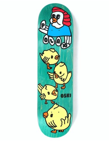 Polar Oskar Chicken Mama Skateboard Deck - 8.25" pas cheres