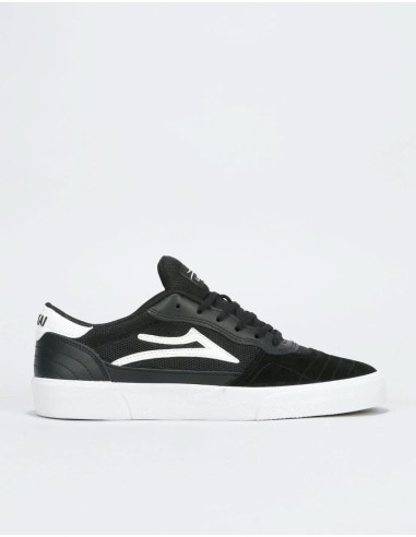 Lakai Cambridge Skate Shoes - Black/White Suede Jusqu'à 80% De Réduction