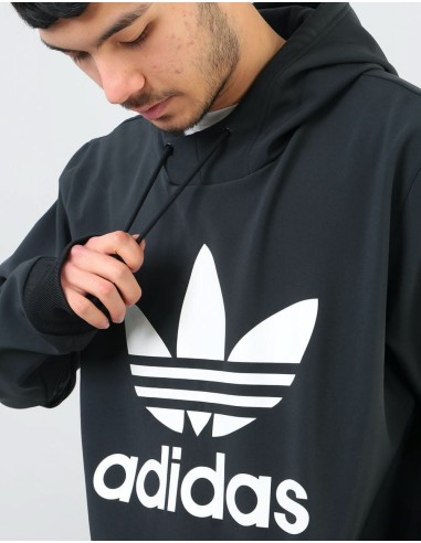 adidas Team Tech Pullover Hoodie - Black/White pas cher chine