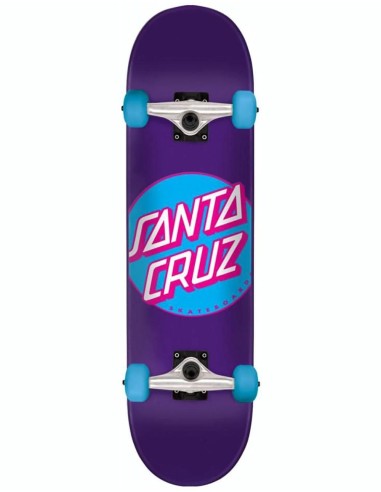 Santa Cruz Classic Dot Complete Skateboard - 7.8" Véritable concentré