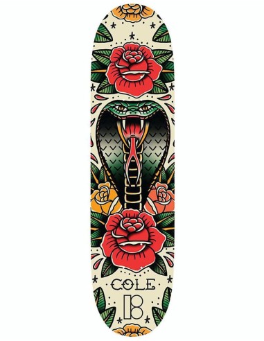 Plan B Cole Tradition Pro.Spec Skateboard Deck - 8.25" hantent personnes