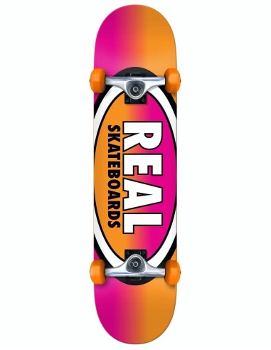 Real Oval Fades Complete Skateboard - 8.25" pas cher chine