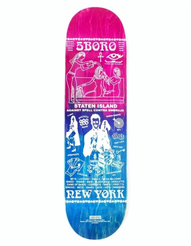 5Boro Lucky Staten Island Skateboard Deck - 8.25" 2024