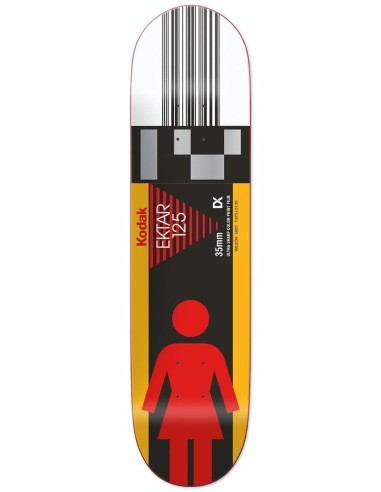 Girl x Kodak Wilson Skateboard Deck - 8.125" une grave pollution 