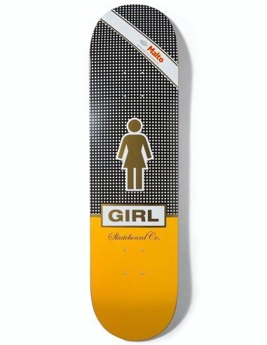 Girl Malto Cubano Skateboard Deck - 8.25" Par le système avancé 