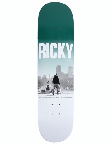 Traffic Oyola 'Ricky' Skateboard Deck - 8" Fin de série