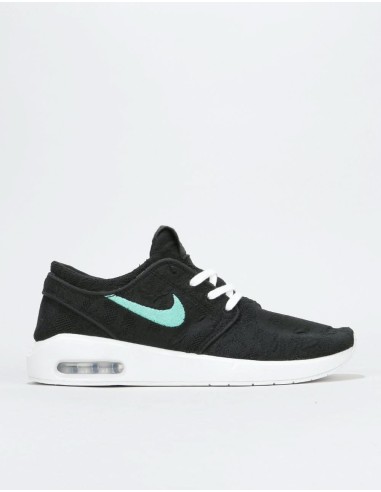 Nike SB Air Max Janoski 2 Skate Shoes - Black/Mint-Black hantent personnes