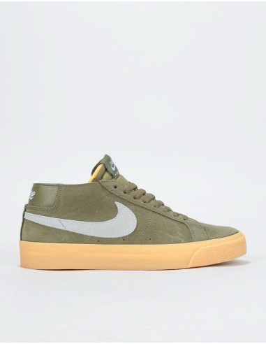 Nike SB Zoom Blazer Chukka Skate Shoes - Medium Olive/Lt Armory Blue Jusqu'à 80% De Réduction