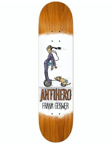 Anti Hero Gerwer Electric Luxuries Skateboard Deck - 8.25" livraison gratuite