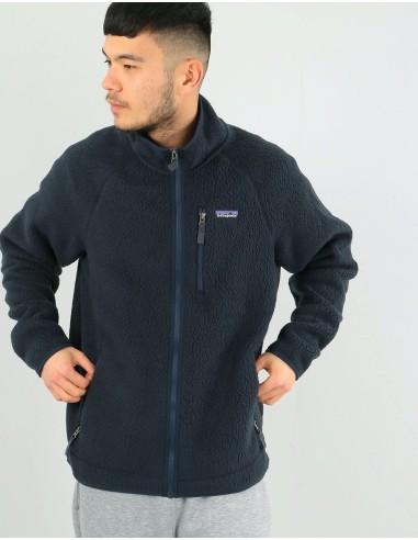 Patagonia Retro Pile Jacket - Navy Blue paiement sécurisé