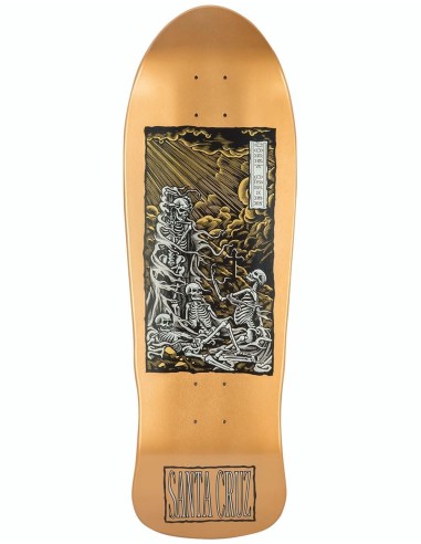 Santa Cruz O'Brien Purgatory Reissue Skateboard Deck - 10.14" Les êtres humains sont 