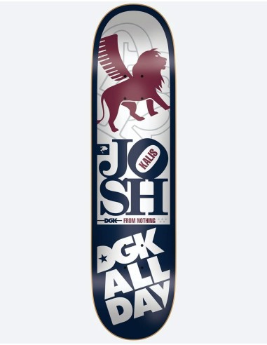 DGK Kalis Icon Skateboard Deck - 8.06" s'inspire de l'anatomie humaine